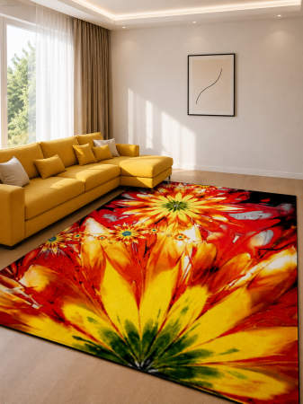 REDUCERI - Covor Modern, Kolibri Flower, Diverse Dimensiuni, 2200 gr/mp