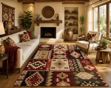 COVOARE - Covor Modern, Lotos 15081, Multicolor, Diverse Dimensiuni