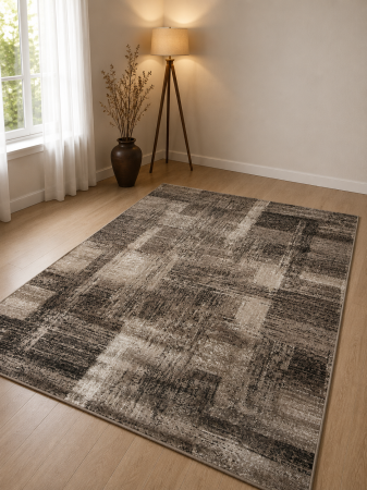 Covoare Living - Covor Modern, Mira 24007, Maro, Dreptunghiular, Diverse Dimensiuni