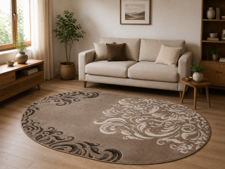 COVOARE - Covor Modern, Mira 24031, Maro, Oval, Diverse Dimensiuni