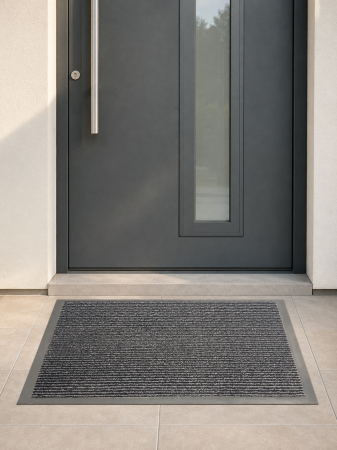 Covorase Intrare - Covoras intrare, Model 632/002, 60x80 cm, Gri 