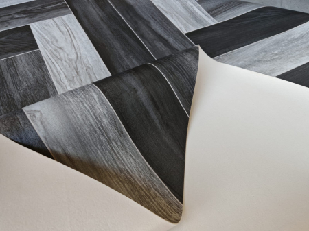 Linoleum Model Parchet Venice 990, Latime 200 cm, Gri [4]