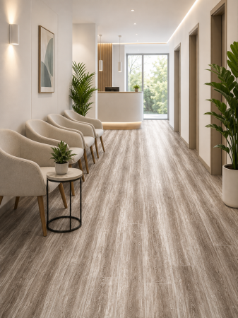 LINOLEUM - Linoleum PVC, Bern Oak 094-5, Latime 1 m, Suport Pâslă