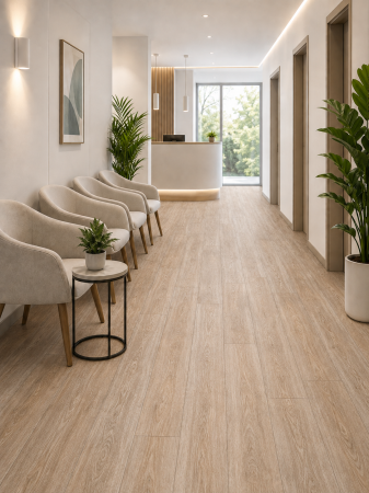 LINOLEUM - Linoleum PVC, Plank 069 Confort, Maro, Latime 3 m, Suport Pâslă