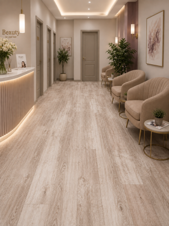 LINOLEUM - Linoleum PVC, Silver Oak 097-1, Latime 2.5 m, Suport Pâslă