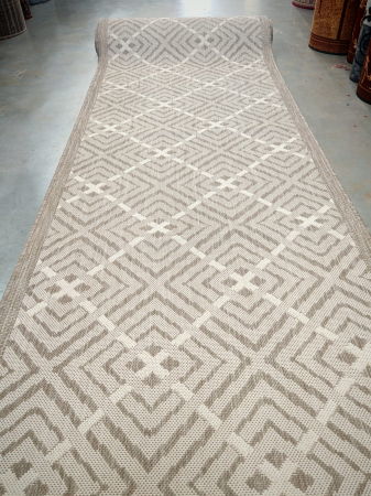 Traversa Antiderapanta Flex, 19655/111, Crem, Latime 67 cm, Diverse Lungimi [3]
