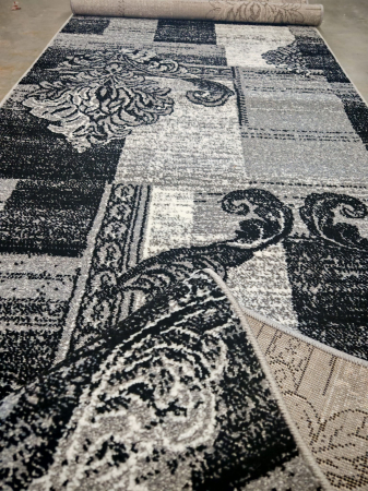 Traversa Covor, Cappuccino 16009, Gri, Latime 100 cm, Diverse Lungimi, 1700 gr/mp [12]