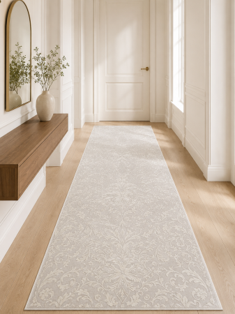 Traverse Dormitor - Traversa Covor, Itea 42001, Ivory, Latime 115 cm, Diverse Lungimi