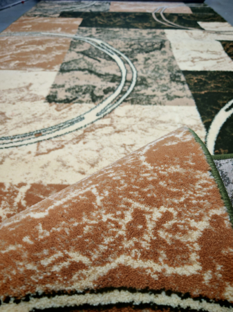 Traversa Covor, Lotos 15001, Verde, Latime 100 cm, Diverse Lungimi, 1800 gr/mp [4]