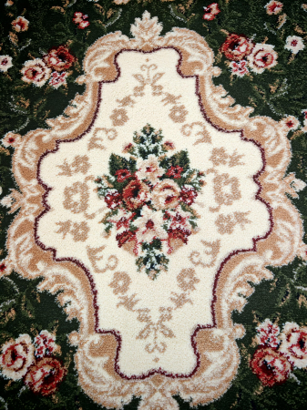 Traversa Covor, Lotos 570, Verde, Latime 60 cm, Diverse Lungimi [4]
