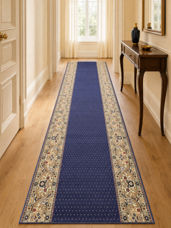 Traverse Bisericesti - Traversa Covor, Lotos 588, Bleumarin, Diverse Dimensiuni
