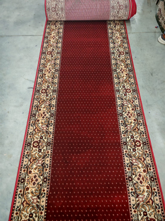 Traversa Covor, Lotos 588, Rosu, Latime 60 cm, Diverse Lungimi, 1800 gr/mp [12]