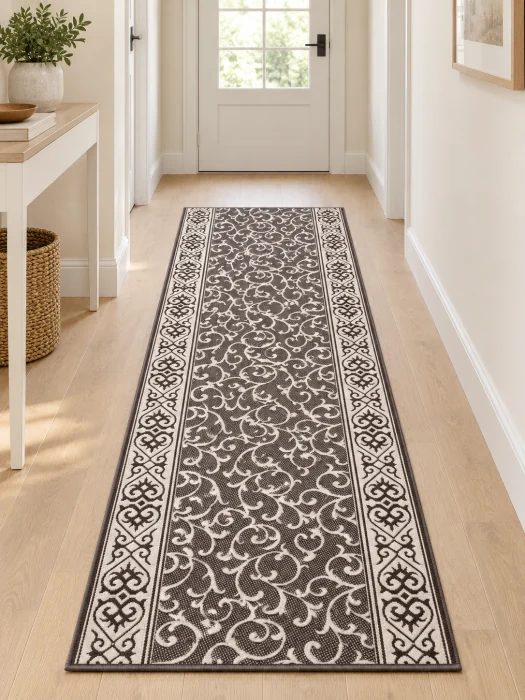 Traverse Hol - Traversa Covor, Natura 1918/91,Crem , Latime 80 cm, Diverse Lungimi