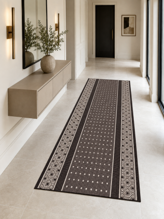 Traverse Bucatarie - Traversa Covor, Natura 903, Maro, Latime 120 cm, Diverse Lungimi