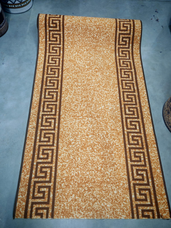 Traversa Model Print Manila ,Maro, Suport Pasla, Latime 150 cm, 820 gr/mp [5]