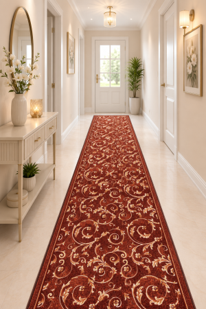 Traverse Hol - Traversa Model Print Marlen , Maro, Suport Pasla, Latime 60 cm , 820 gr/mp