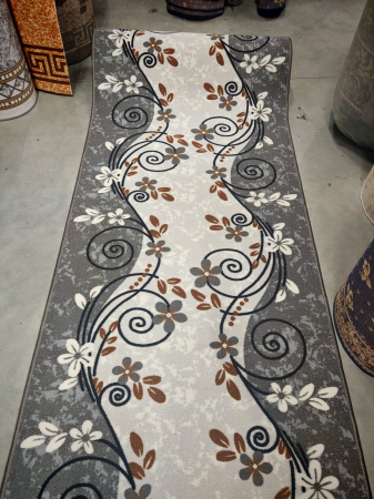 Traversa Model Print Seoul, Gri , Suport Pasla, Latime 200 cm, 820 gr/mp [2]