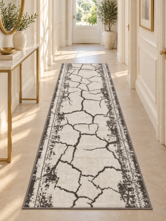 TRAVERSE SI MOCHETE - Traversa Moderna, Frida 08912, Gri, Latime 120 cm, Diverse Lungimi