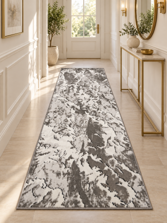 TRAVERSE SI MOCHETE - Traversa Moderna, Frida 11971, Gri, Latime 150 cm, Diverse Lungimi