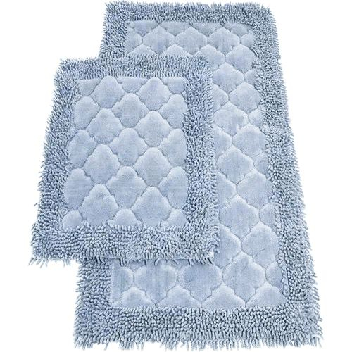 DUPA MATERIAL - Covor 100 Alb Albastru ieftin