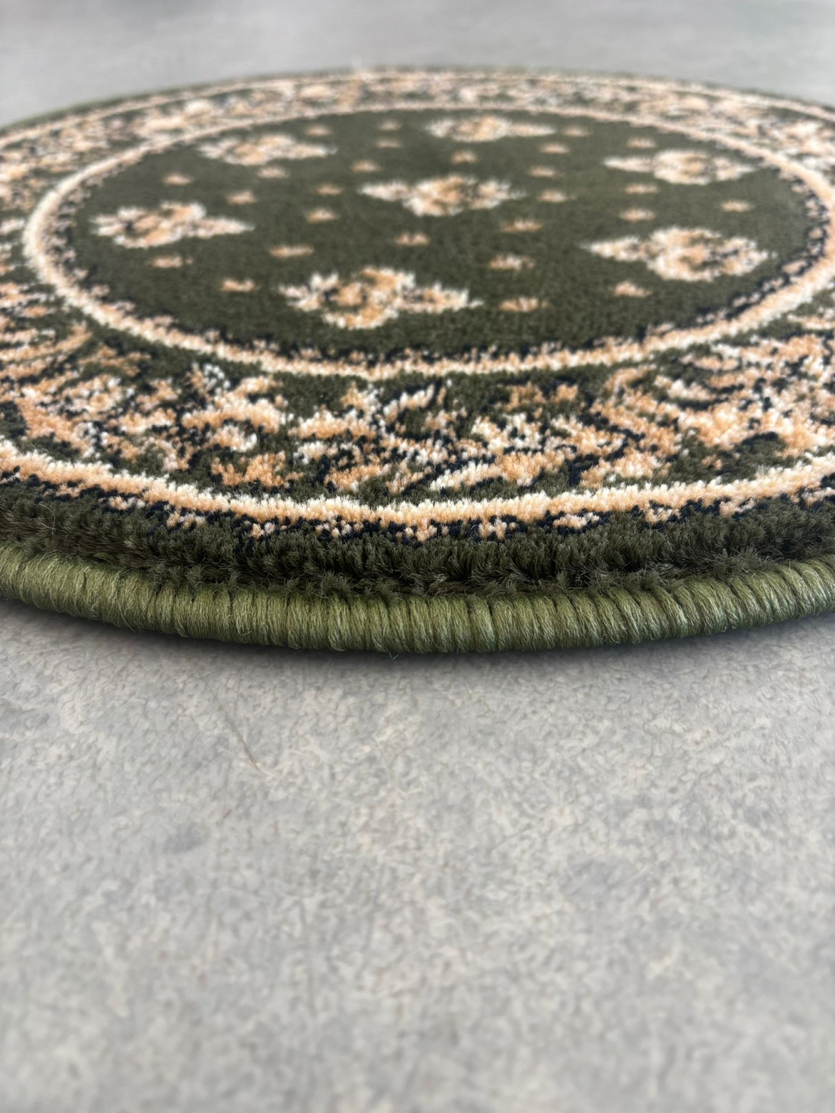 Covor 15033 Verde Rotund ieftin [4]
