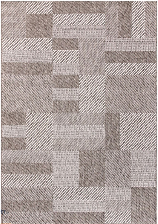 Covor Bucatarie Iuta Lineo A010/6Y09 Bej 50x80 cm [1]
