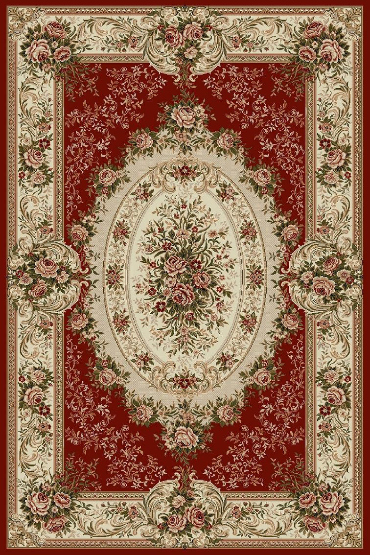 DUPA MATERIAL - Covor Lotos 1529 Rosu Grena ieftin