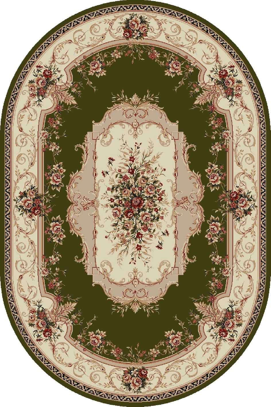Covor Lotos 507 Verde 150x230 cm pentru Living [1]