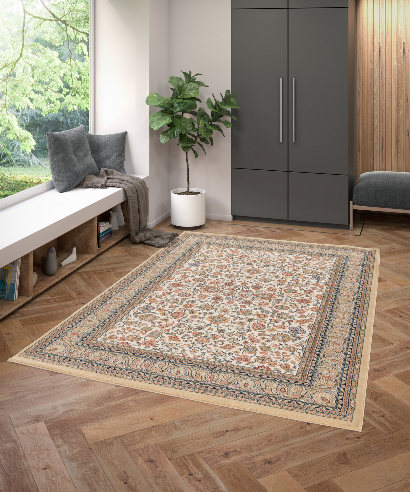 DUPA FORMA - Covor 8746 Bej ieftin