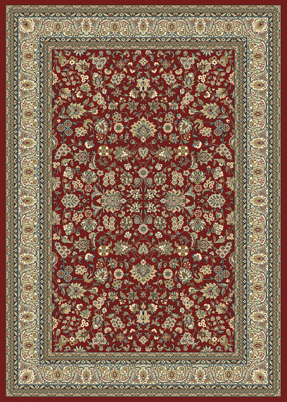 Covor 8746 Rosu ieftin [8]