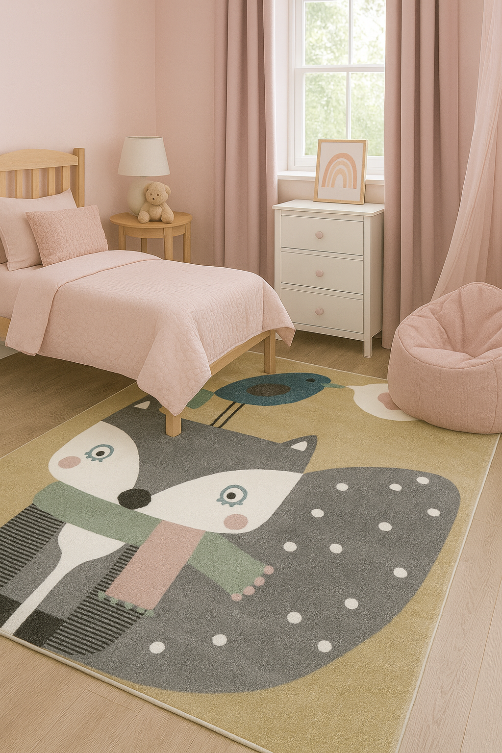 Covor Dream Vulpita 18033 Multicolor 120x170 cm copii [2]