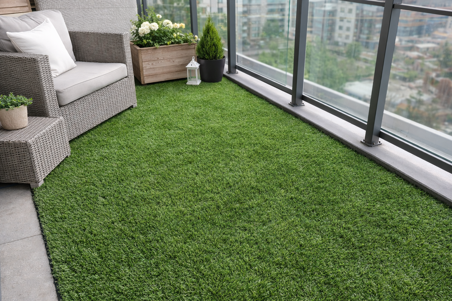 Covor Gazon Verde ieftin [6]