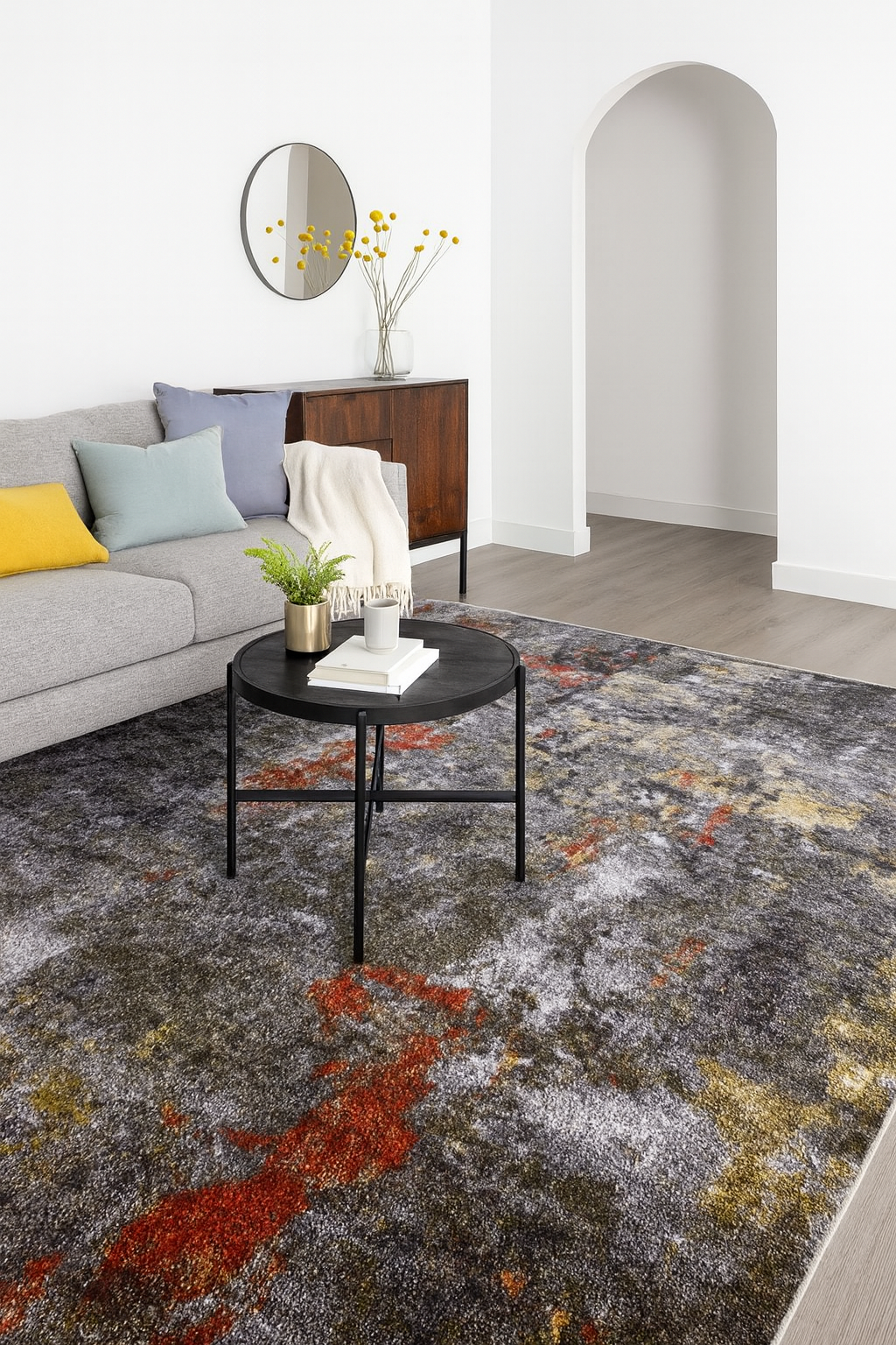 Covor Kolibri 11582/BG92 Maro/Gri 80x150 cm Living [1]