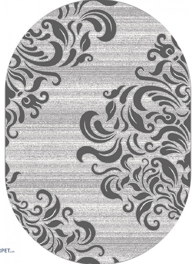 Covor Mira 24031/691 Gri Oval 160x230 cm pentru sufragerie [2]