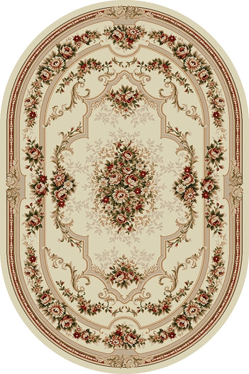 Covor Lotos 574 Crem Oval ieftin [6]