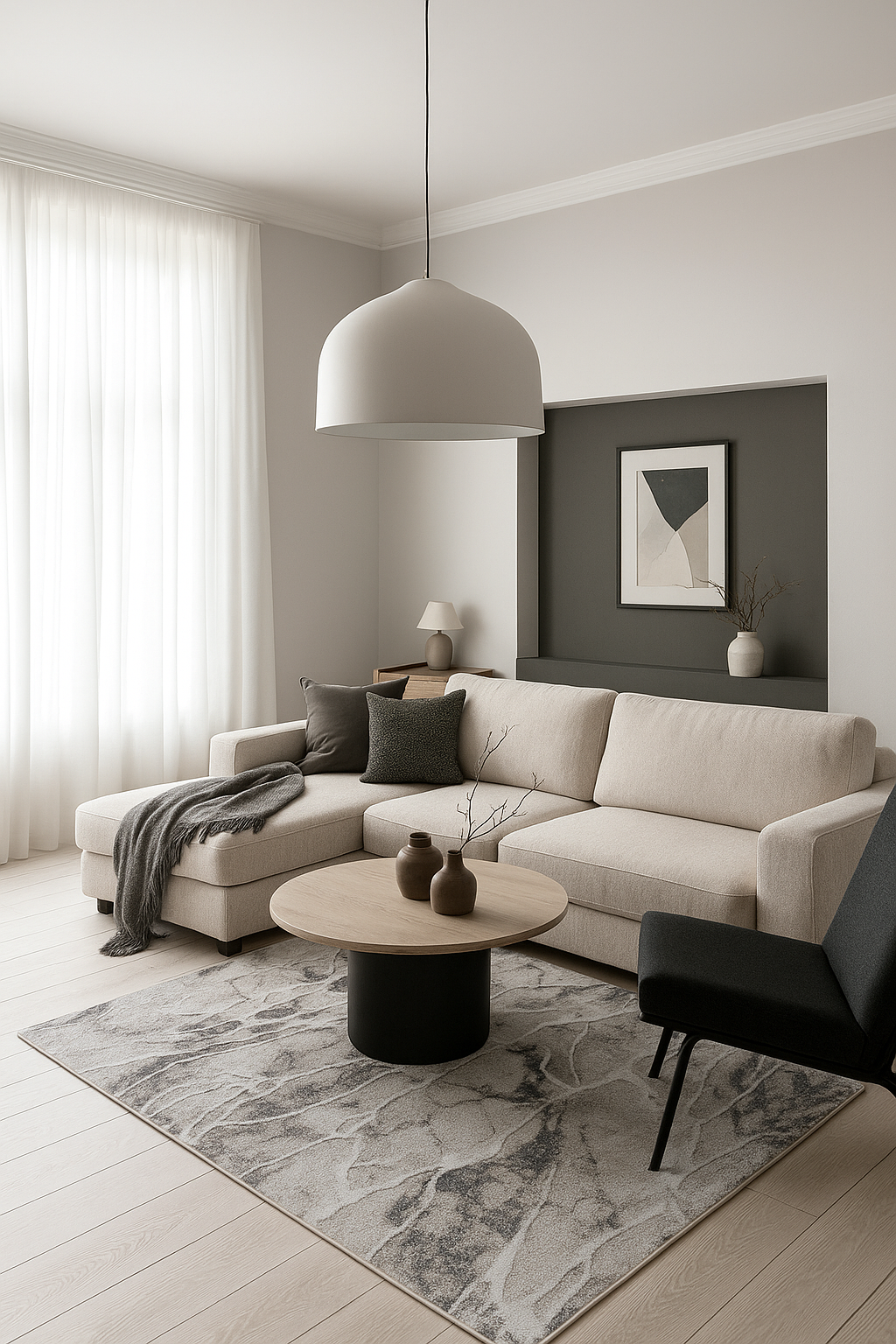 DUPA MATERIAL - Covor 106 Bej Gri ieftin