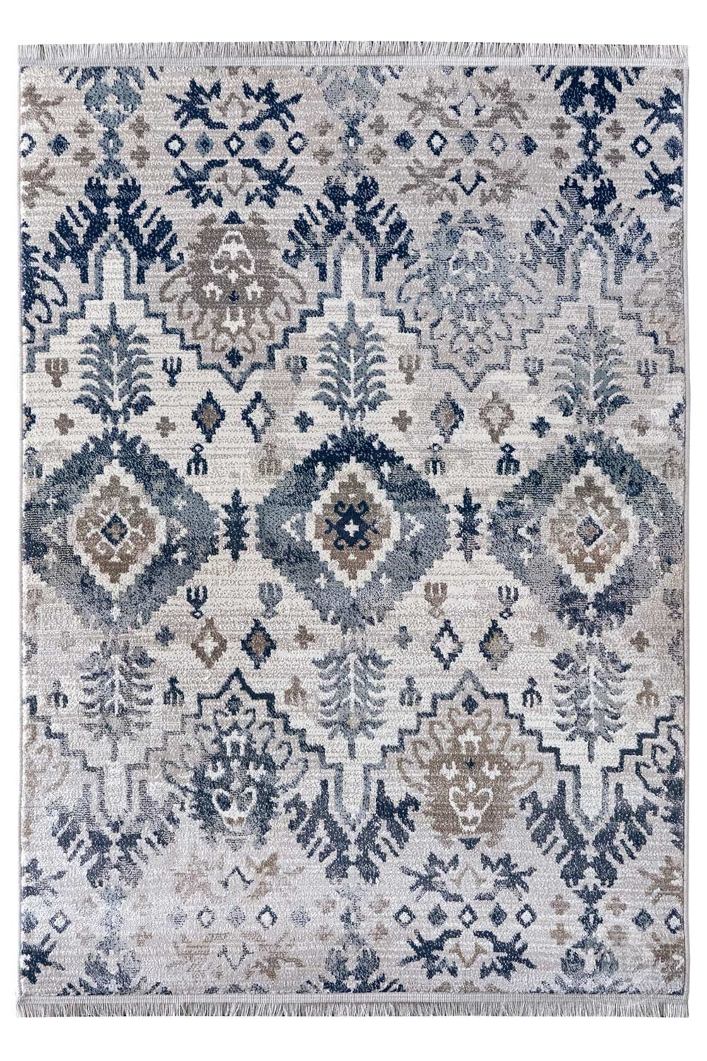Covor Palermo 41 EKE Crem Gri 120x170 cm pentru sufragerie [1]