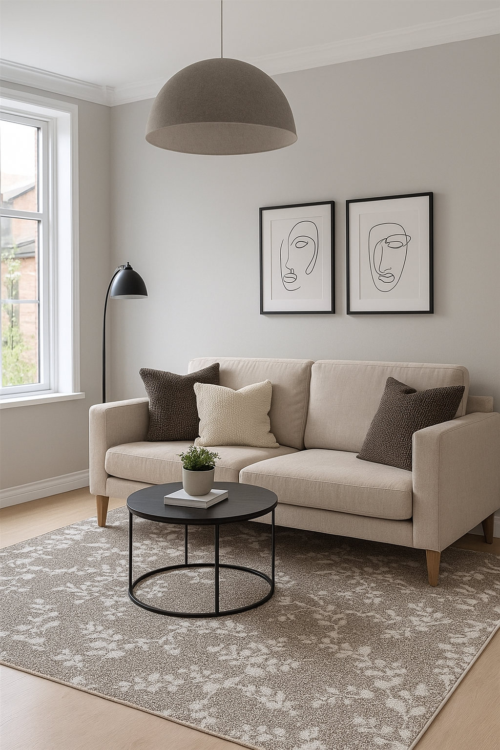 DUPA MATERIAL - Covor 106 Bej ieftin