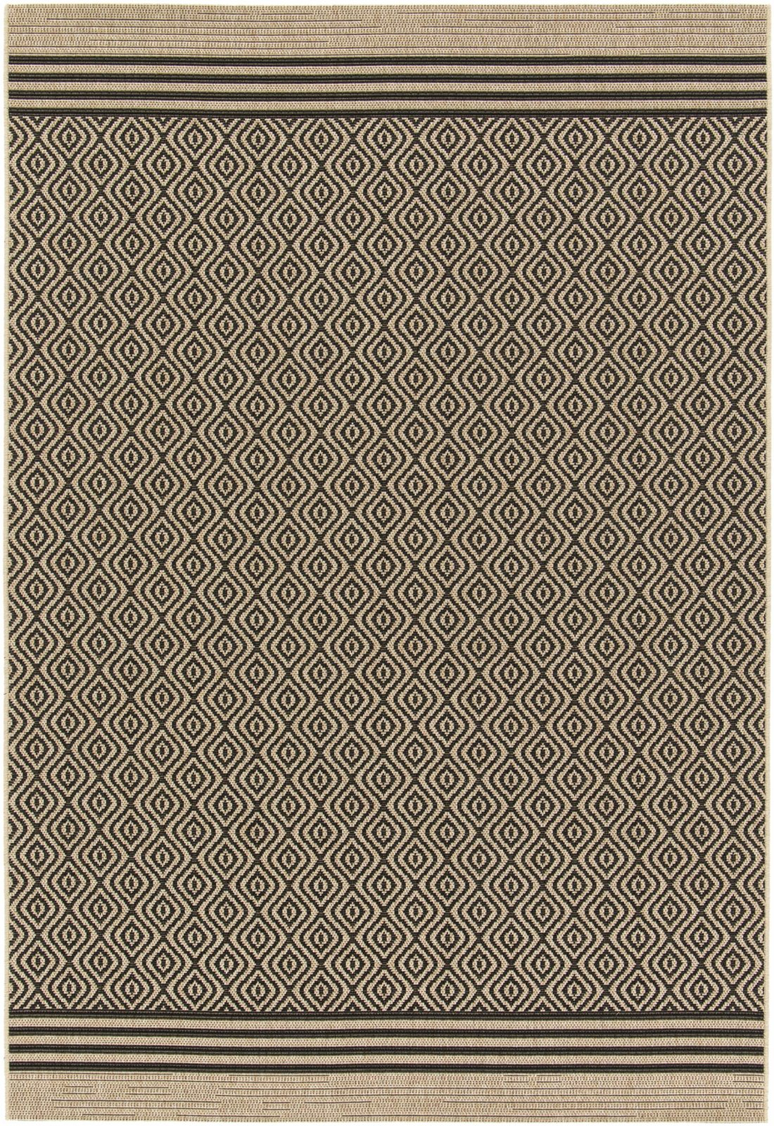 DUPA MATERIAL - Covor 39774 Bej Negru ieftin