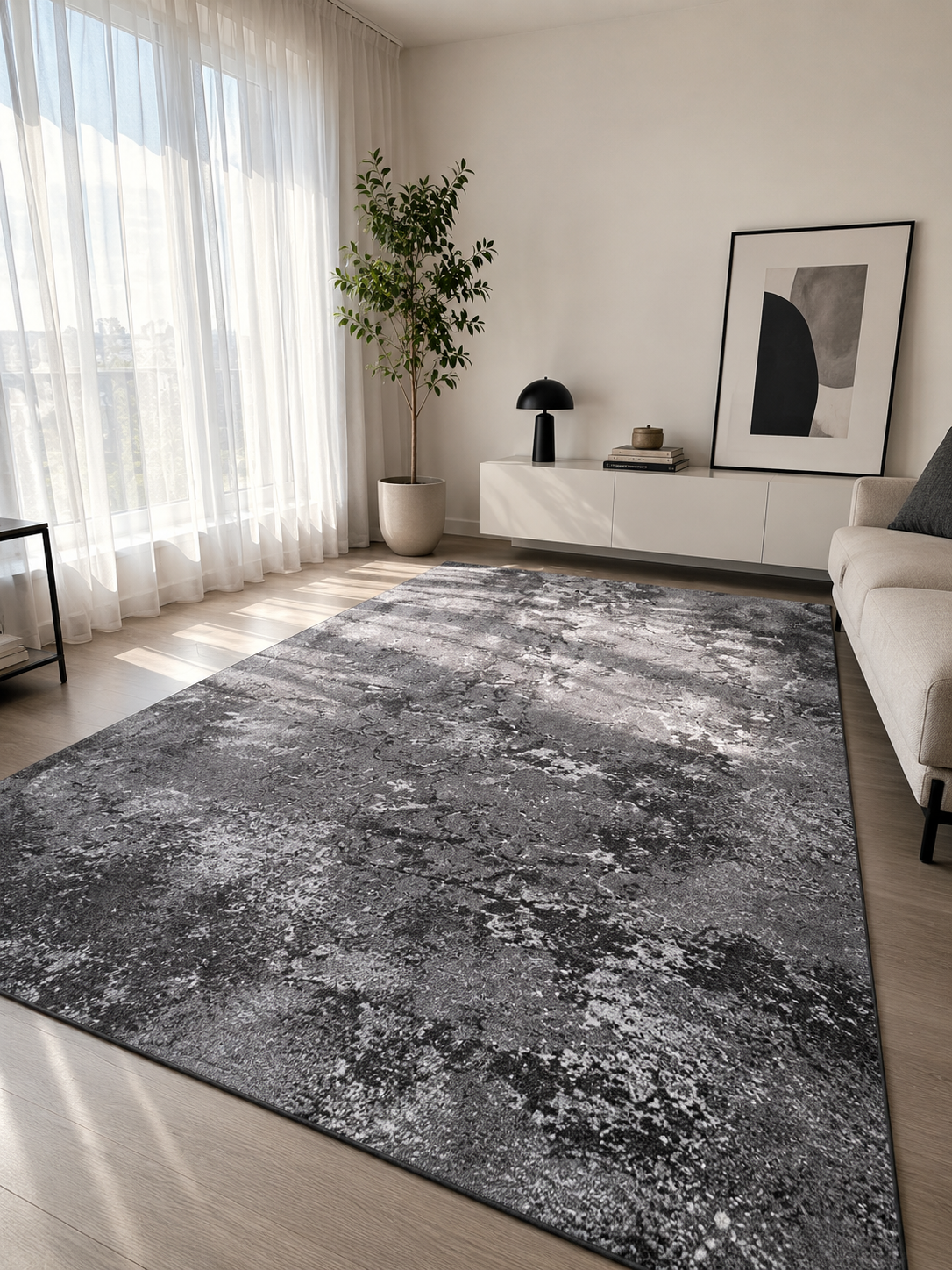 DUPA MATERIAL - Covor 24137 Gri ieftin