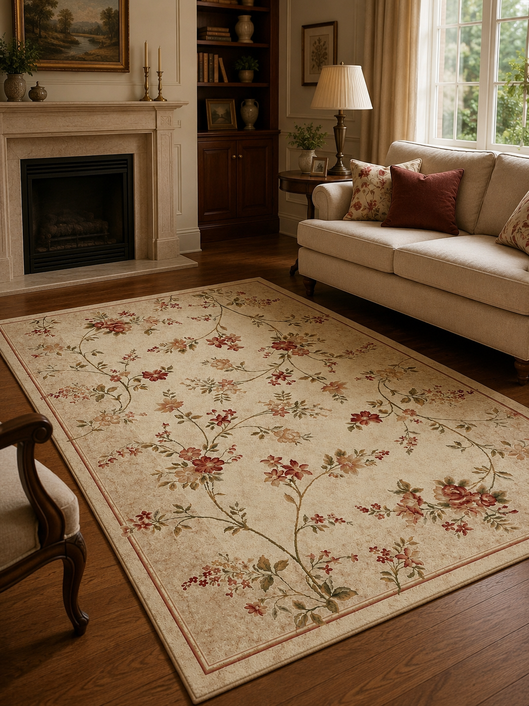 DUPA CARACTERISTICI - Covor Lotos 551 Crem 80x150 cm pentru Living