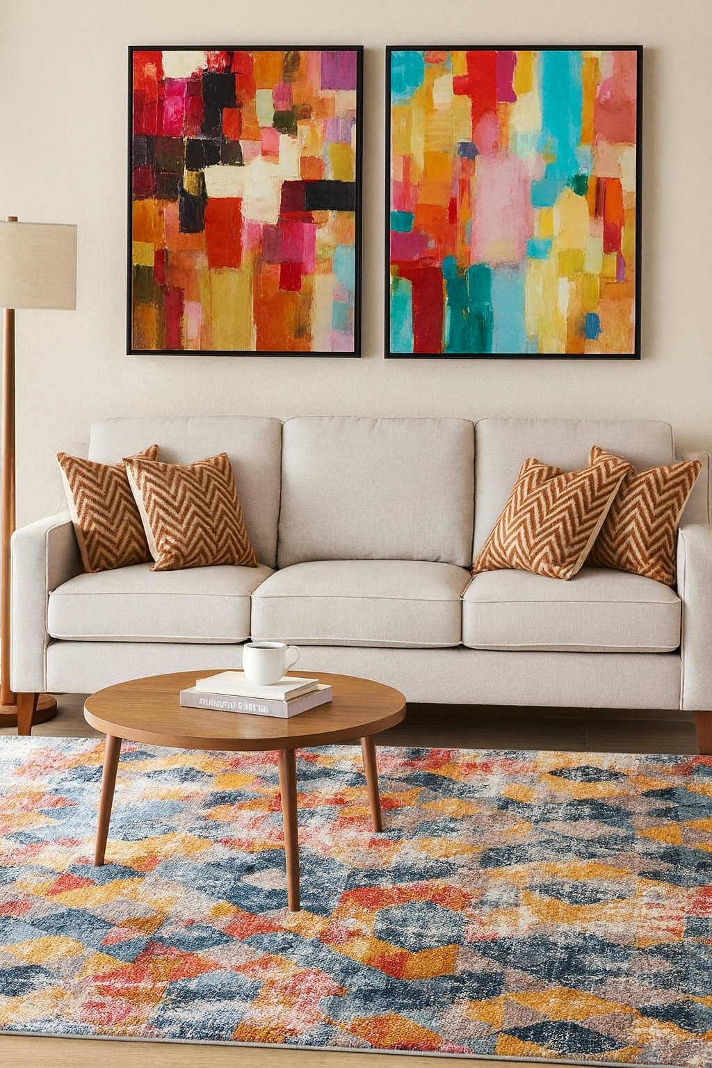 Covoare Dreptunghiulare - Covor 11402 Multicolor ieftin