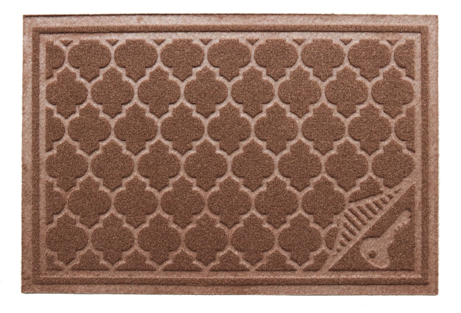 Covoare Antialergice - Covoras Intrare 895/001 Maro 40x60 cm pentru usa