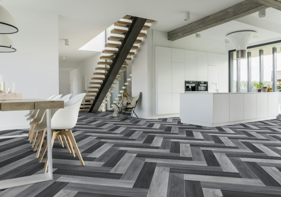 Linoleum 200 Negru Gri ieftin [1]