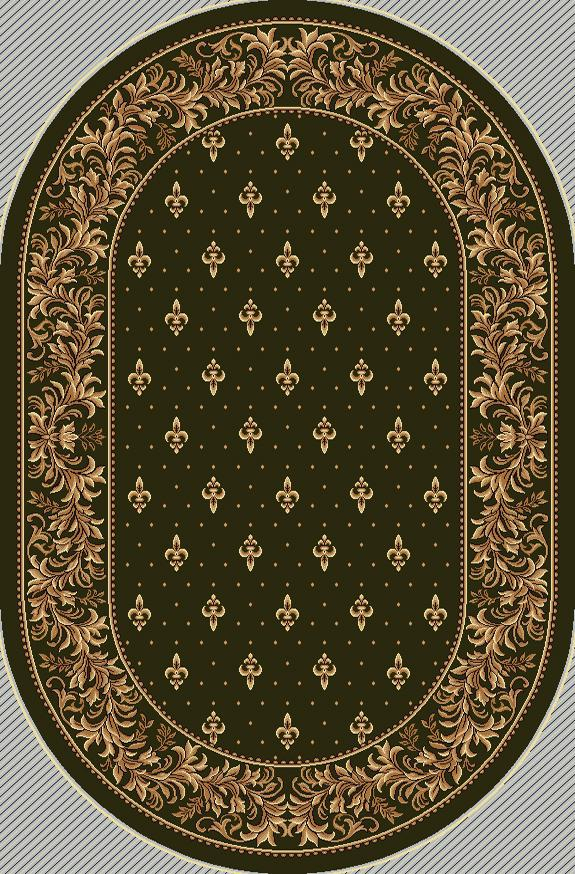 Covoare Bisericesti - Covor 15033 Verde Oval ieftin