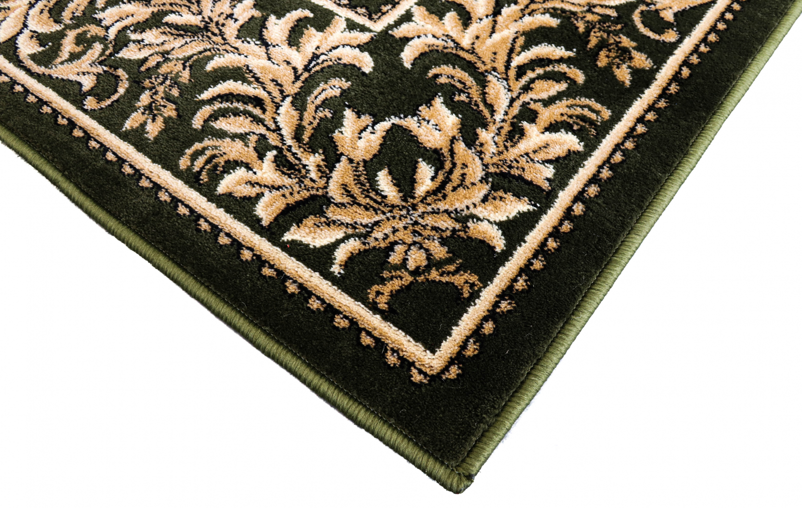 Covor Bisericesc Verde 150x230 cm cu Vultur si Bordura Aurie pentru Altar [4]
