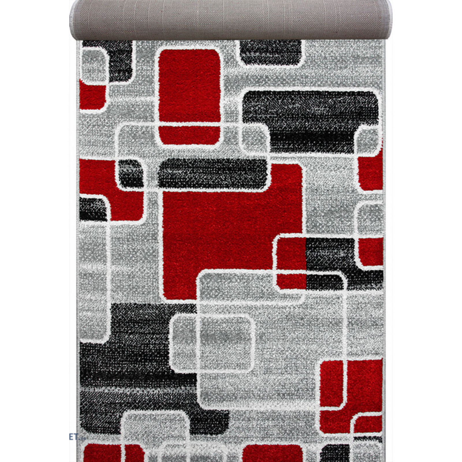 DUPA MATERIAL - Traversa Cappuccino 16402 Rosu Gri ieftin