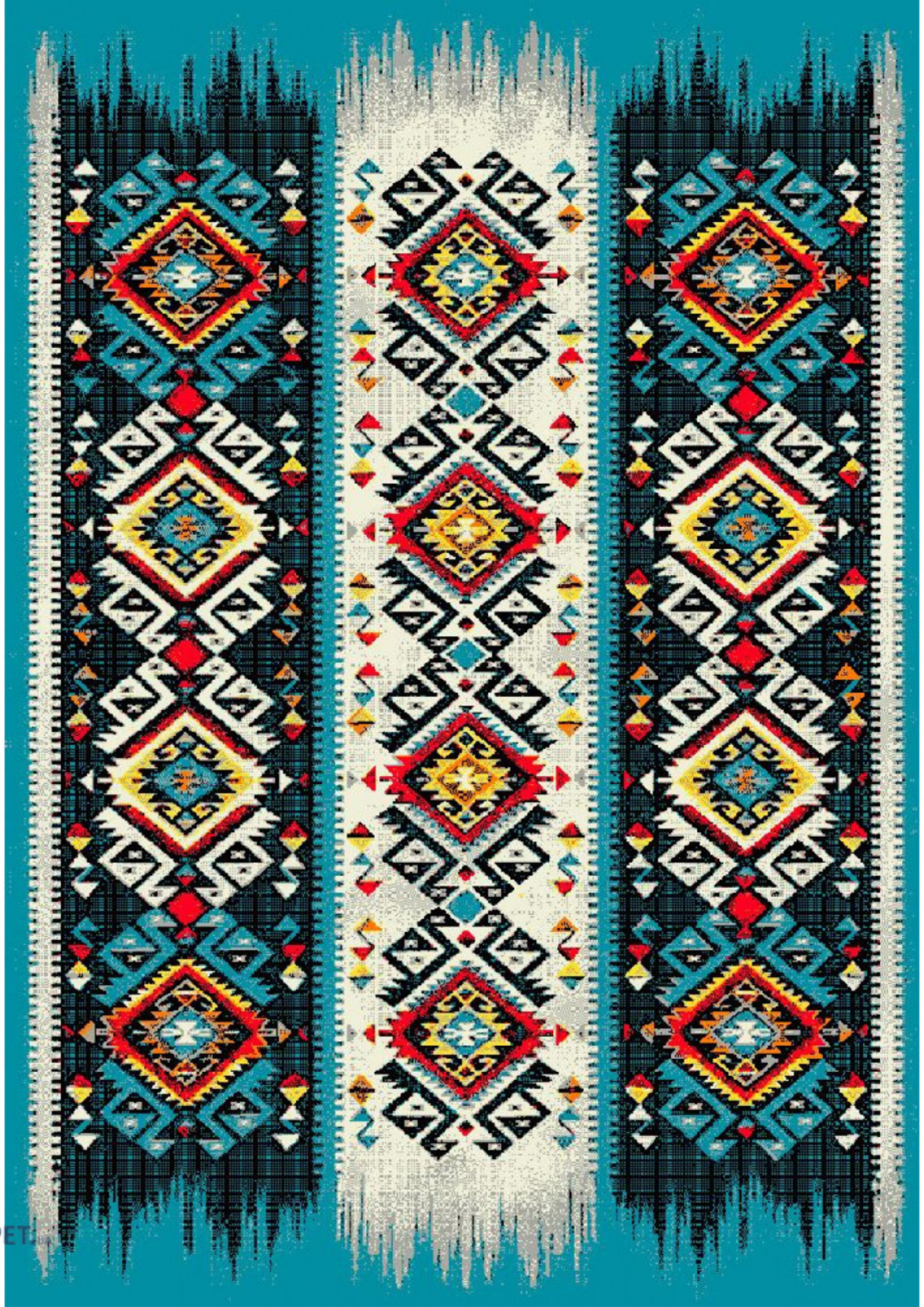 Covoare Certificat OEKO TEX - Covor Living Kolibri 11226/140 Multicolor 120x170 cm