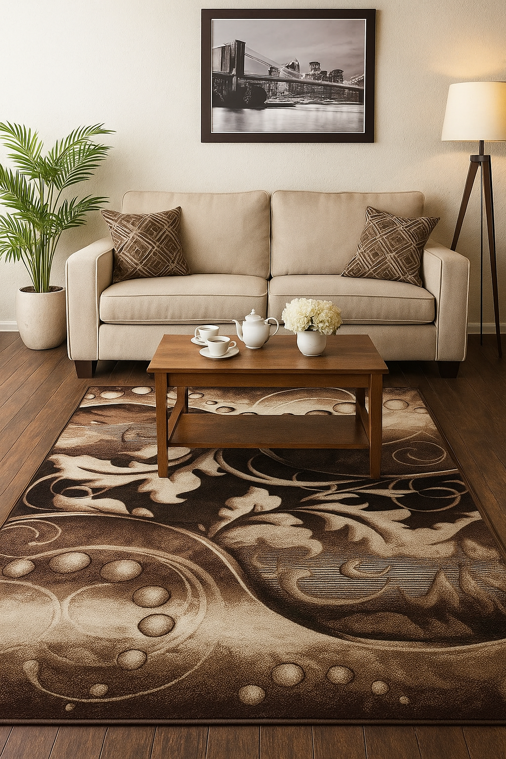 Covor Luna 1812/12 Maro 200x300 cm Living [2]