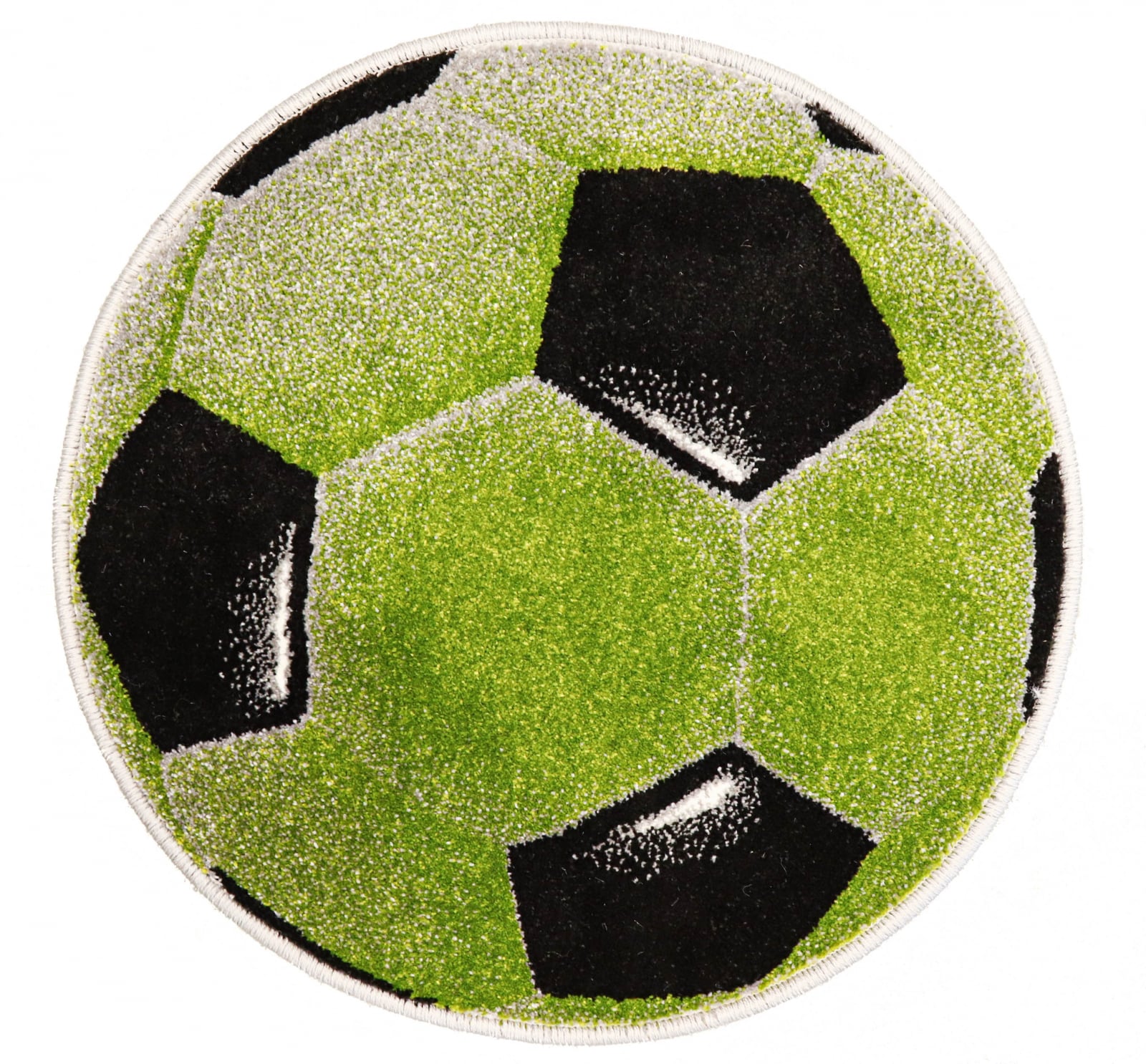 Covoras Rotund Minge Fotbal Verde 67x67 cm [1]